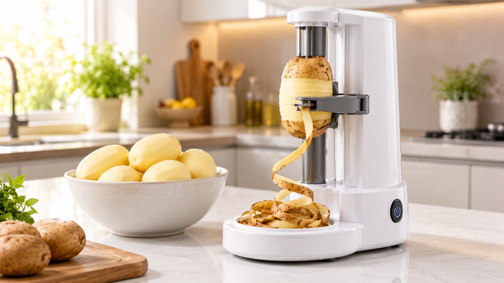 Electric Potato Peelers for Fast & Effortless Meal Prep